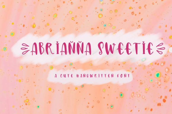 Abrianna Sweetie: A Playful Typeface for Branding
