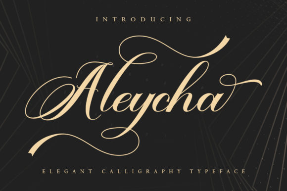Aleycha: A Timeless Script Font for Branding