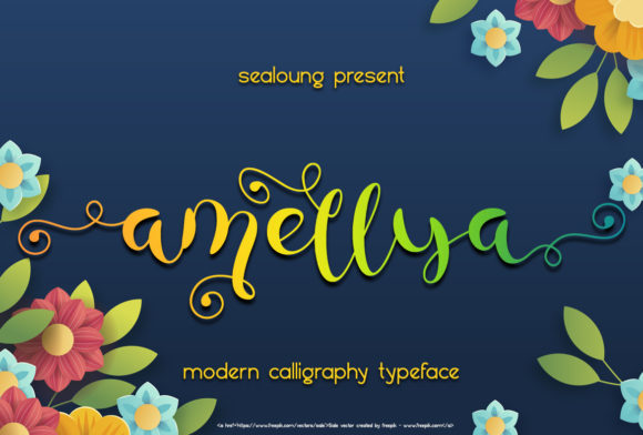 Amellya: A Versatile Handwritten Font for Campaigns