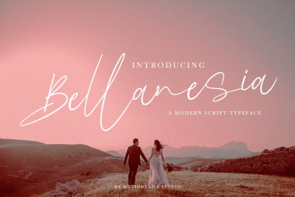 Bellanesia: A Handwritten Font for Elegant Branding