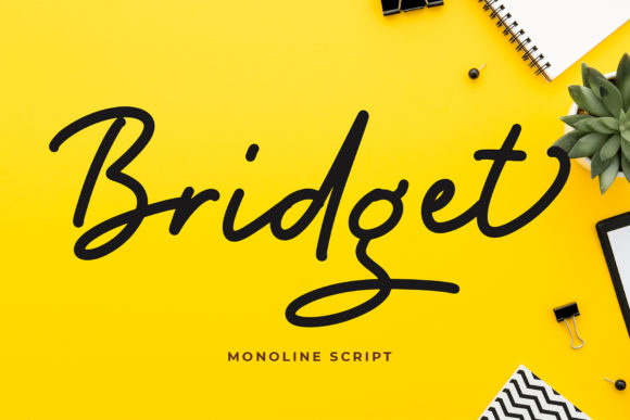 Bridget: A Versatile Script Font for Branding