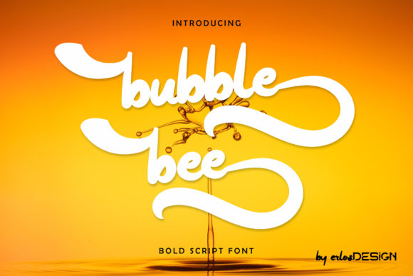 Bubble Bee: A Handwritten Font for Bold Marketing