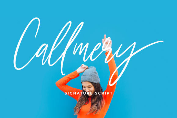 Callmery: A Timeless Handwritten Font for Editorial Design