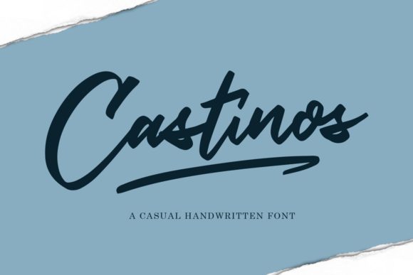 Castinos: A Script Font for Elegant Editorial Design