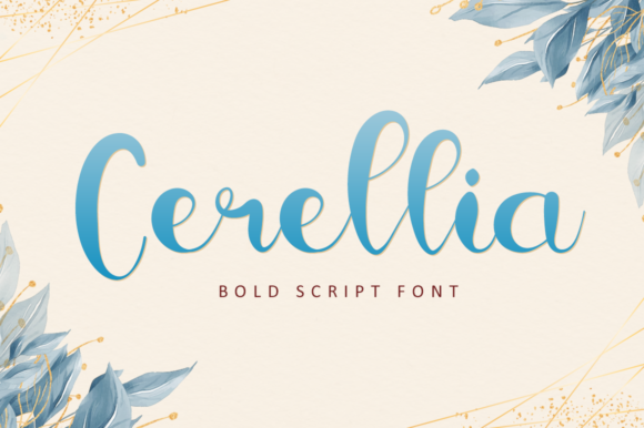 Cerellia Font: A Bold Script for Authentic Branding