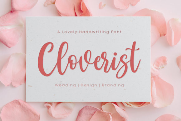 Cloverist: A Handwritten Typeface for Editorial Charm