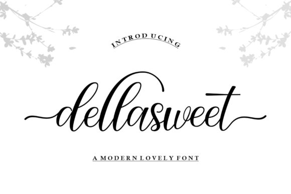 Dellasweet Font: A Handwritten Touch for Makers