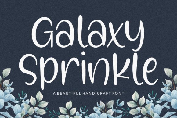 Galaxy Sprinkle: An Elegant Script Font for Editorial Design