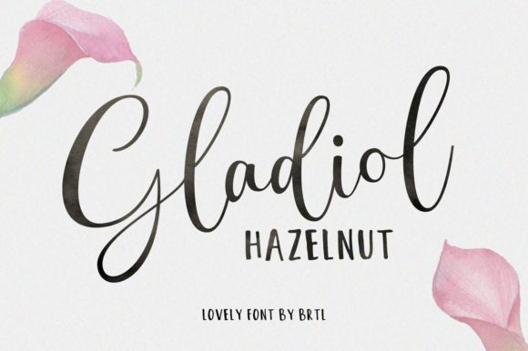 Gladiol: A Handwritten Font for Editorial Design