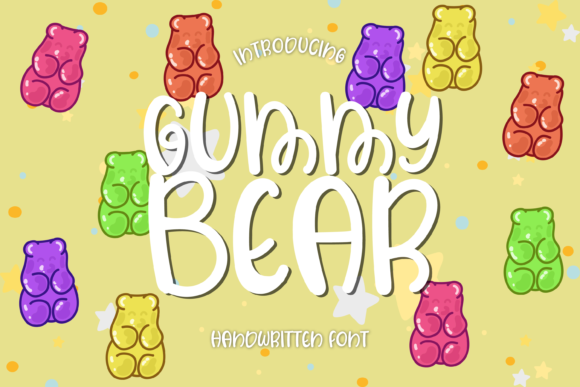 Gummy Bear Font: Playful Type for Makers
