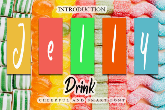 Jelly Drink Font: Sweet Script for Bold Campaigns