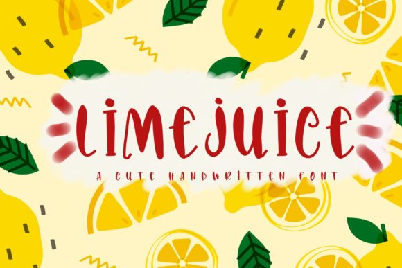 Lime Juice: A Quirky Script Font for Editorial Design