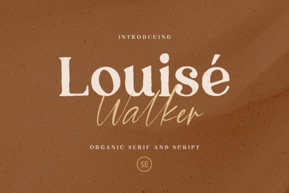 Louise Walker: A Serif Script Typeface for Editorial Design