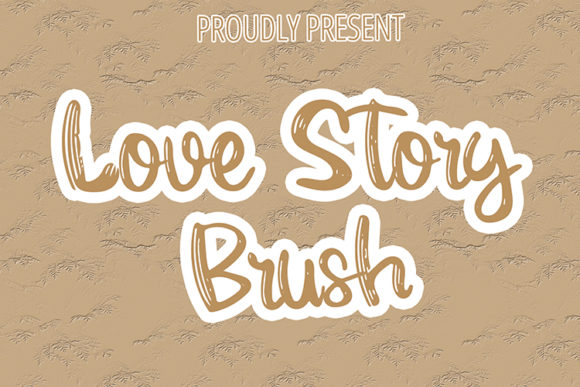 Love Story Brush Font for Branding