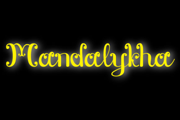 Mandalykha: A Script Font for Bold Branding