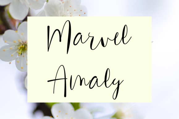 Marvel Amaly: The Handwritten Font That Elevates Campaigns