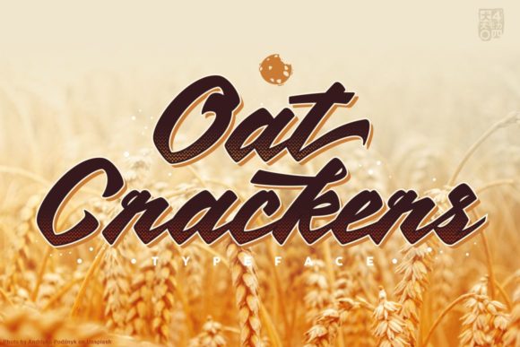 Oat Crackers: A Playful Handwritten Font for Web Design