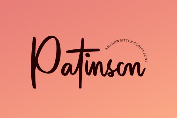Patinson: The Handwritten Font That Elevates Campaigns