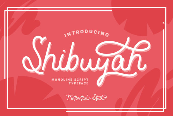 Shibuyah: A Handwritten Typeface for Editorial Warmth
