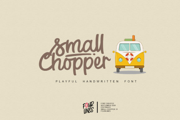 Small Chopper: A Playful Handwritten Font for Modern Web Design