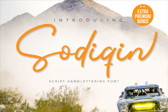 Sodiqin: The Handwritten Font for Modern Brands