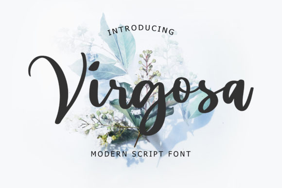 Virgosa: A Handwritten Font for Modern Web Design